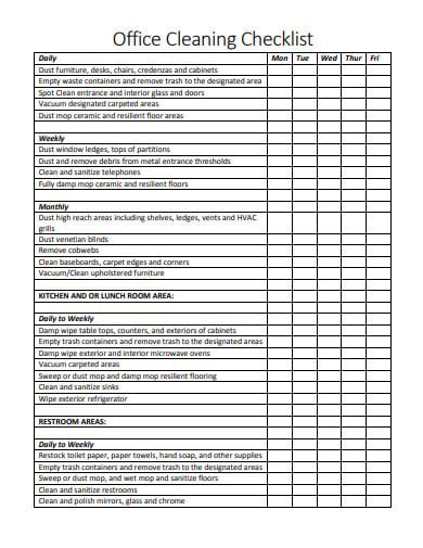 10 Steps to Create an Effective Office Cleaning Checklist