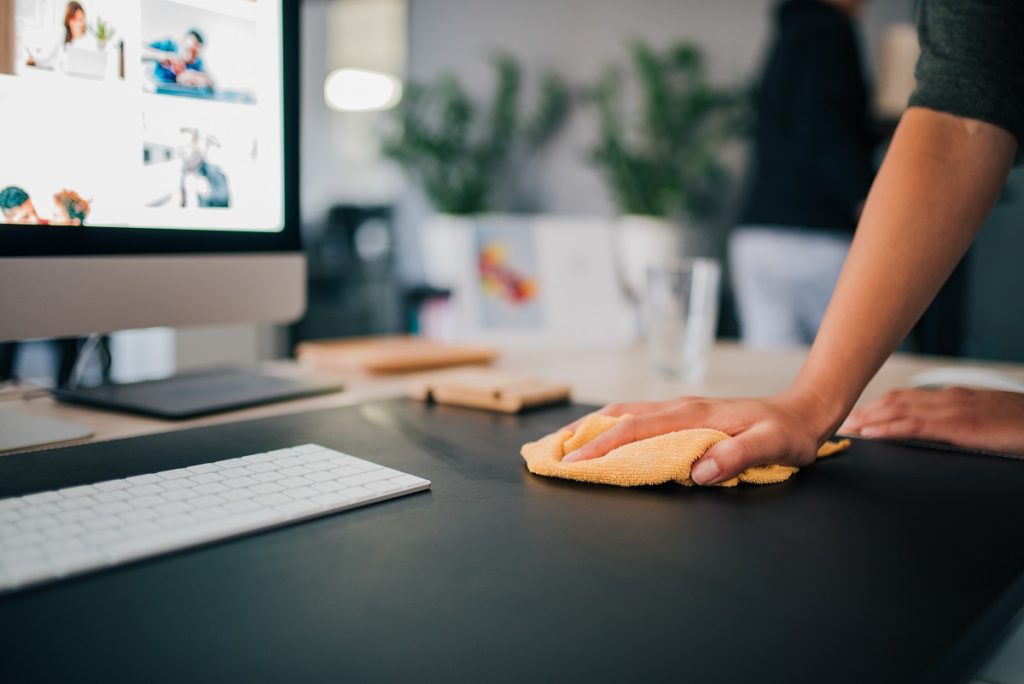 Efficient Techniques for Cleaning a Large Office