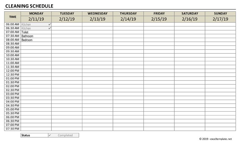 What Is The Highest Priority In A Cleaning Schedule?